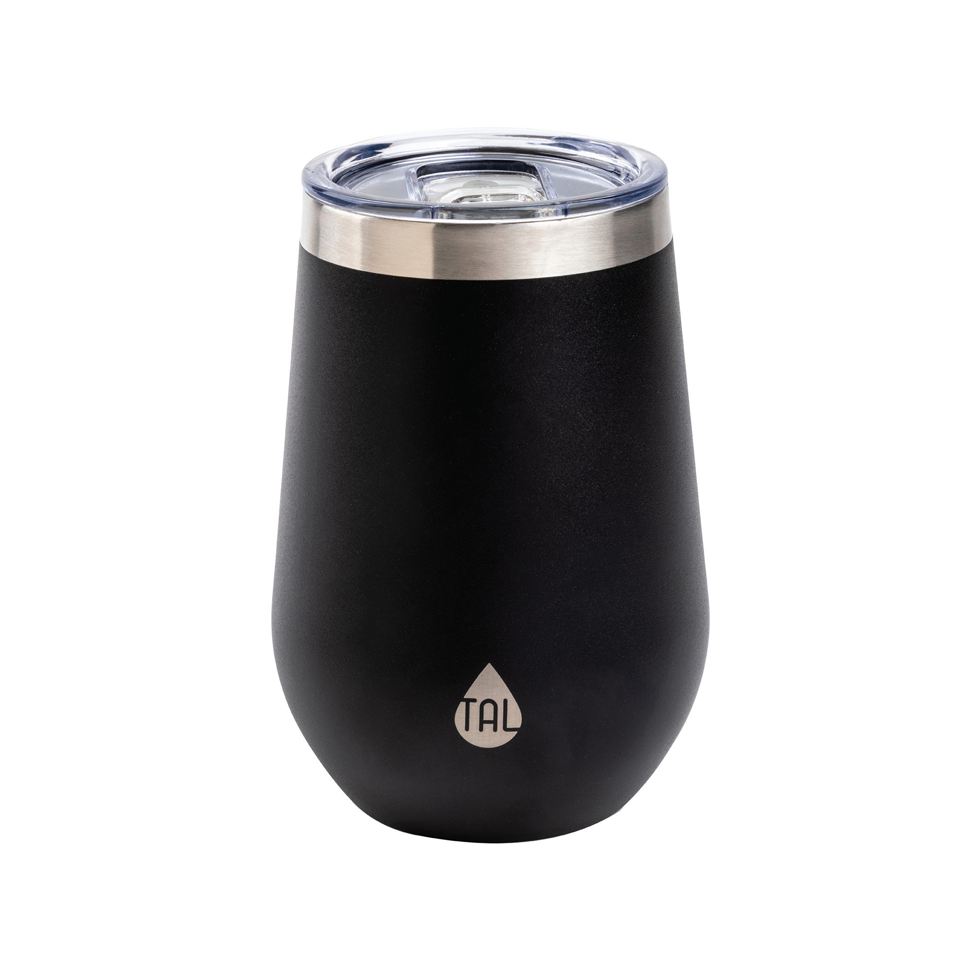 Guaranteed by Halloween Tal 12 Ounce Stainless Steel Insulated Wine Tumbler with Tritan Lid