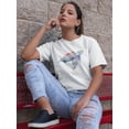 thumbnail image 2 of Sea Turtle Watercolors Art Shaped T-Shirt Women -Image by Shutterstock, Female Medium, 2 of 4