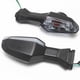 thumbnail image 3 of 1 Par De Intermitentes Intermitentes De Luz Intermitente Para Lentes De Humo Kawasaki Ninja 300 Sunnimix Luz de giro de motocicleta LED, 3 of 7