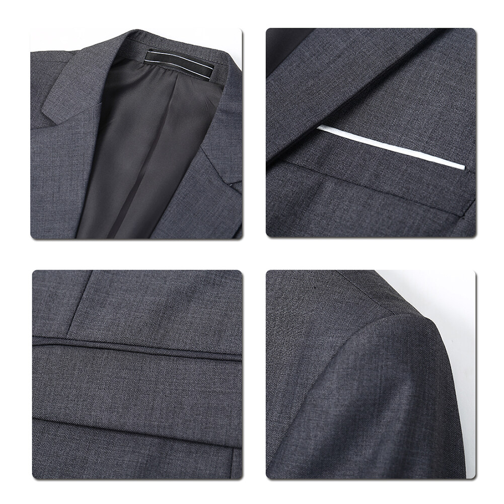 Cloudstyle Men's Suit Jacket One Button Slim Fit Sport Coat