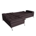 thumbnail image 4 of Sofá Cama M & E MUEBLES Carmen Modular Chocolate de Lino Izquierda, 4 of 9