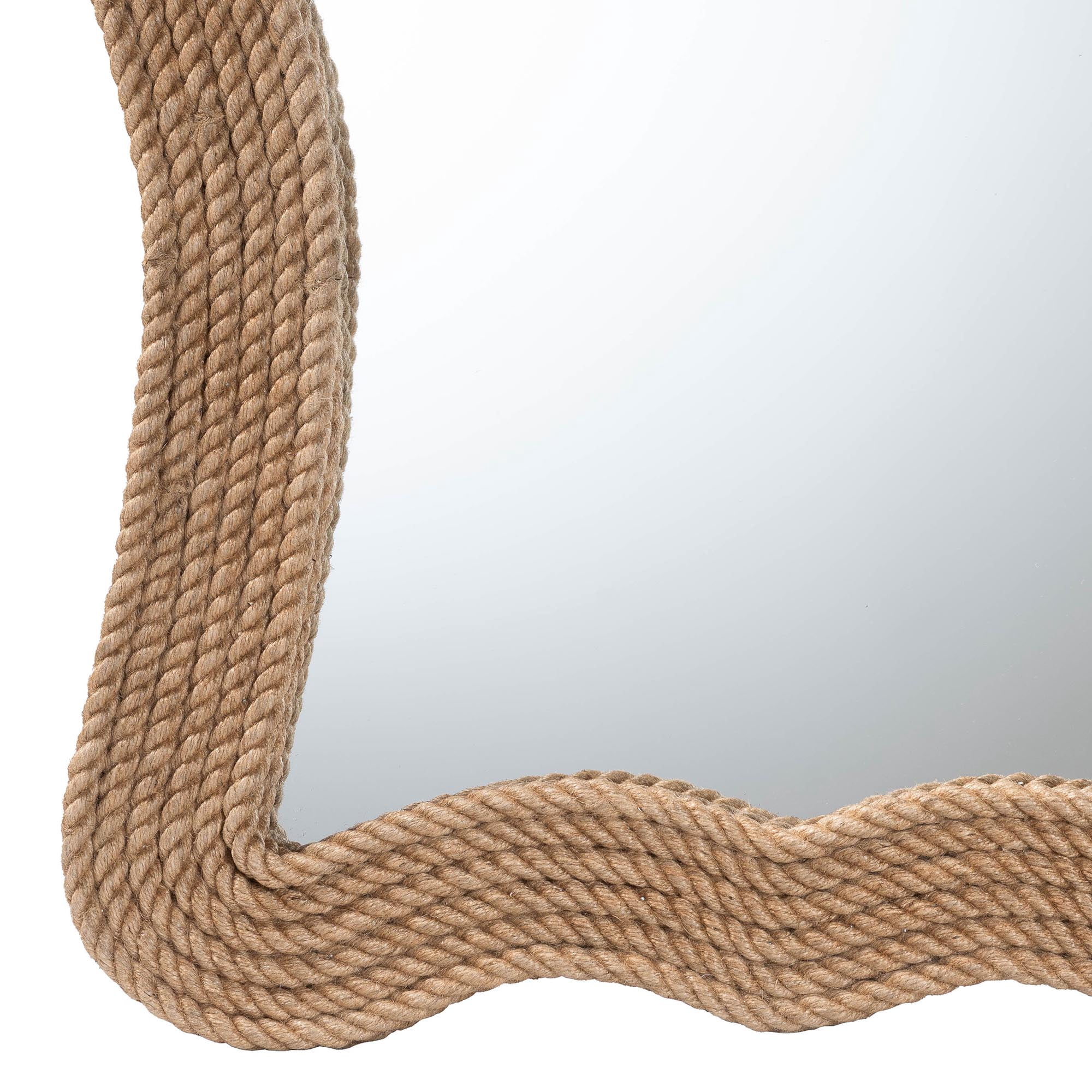 bali & pari Quiana Coastal Mirror, Natural