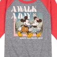 thumbnail image 3 of Disney Standard - A Walk A Day - Toddler & Youth Raglan Graphic T-Shirt, 3 of 6