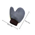 thumbnail image 2 of OULII 4Pcs Coral Fleece Car Wash Gloves for Exterior and Interior Cleaning, 2 of 8