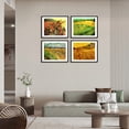 thumbnail image 2 of Van Gogh Wall Art 4 Panels,Vincent Van Gogh Print,The Red Vineyard Painting,Vincent Van Gogh Poster,Van Gogh Framed Art For Wall Decor, 2 of 6