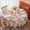 Pioneer Flower Floral-2, variant on Pioneer Flower Floral Print Pattern Round Tablecloth 60 X 60 Inch, Wrinkle Resistant Wipeable Table Cloth for Kitchen Dining Picnic Patio Party