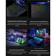 thumbnail image 6 of Lenovo Legion Pro 5i Gen 10 Gaming Laptop, Intel Ultra 9 275HX, RTX 5070 Ti GPU 12GB GDDR7, 64GB DDR5 RAM, 1TB SSD, 16" WQXGA (2560 x 1600), 24 Zone RGB Backlit, Wi-Fi 7, Win 11pro, 6 of 8