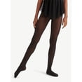 thumbnail image 3 of Justice Shimmer Footed Ballet Tights for Girls, Sizes 2-16, 2 Pairs, 3 of 5