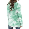 thumbnail image 3 of under $5 JINMGG Womens Coats, Winter Coats for Women Women's Loose Fashion Casual Printing Cute Long Sleeve Tops Cardigan Coat Blouses, 3 of 6