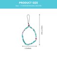 thumbnail image 3 of Mobile Phone Straps Bracket Cell Holders Hand Wrist Lanyard Beaded Intelligent Acrylic, 3 of 6