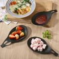 thumbnail image 4 of Soup Spoon Pad Easy to Clean Silicone Spoon Pad 2Pcs, Silicone Spoon Rest 7.8" X 3.44" Heat Kitchen Utensil Holder Spatula Rest for Counter Stove Top Black 2/3Pcs (2 Silicone Pads), 4 of 6