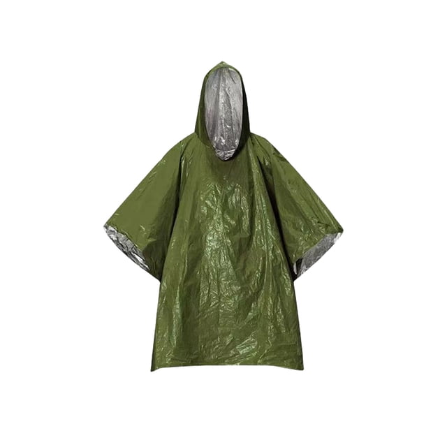 Equipo Y Suministros de Supervivencia, Impermeable de Aluminio 125x100cm Manta de Aislamiento de Emergencia para Senderismo Al Aire Libre, Mantas de Emergencia para la Supervivencia