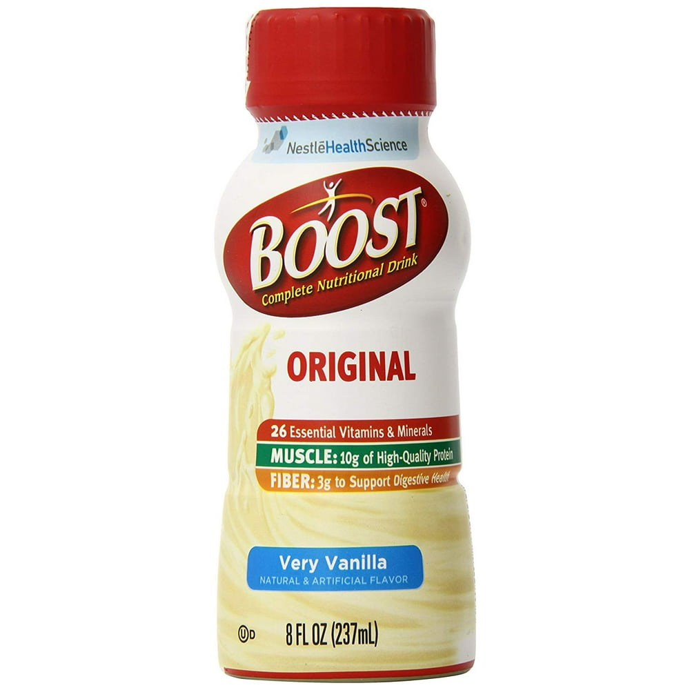 Boost Original Complete Vanilla Nutritional Drink, 6 Count each