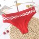 thumbnail image 5 of Gibobby Braguitas Slim Fit Sexy Color Out Hollow Seamless Mujeres Mujeres Ropa interior sólida Bragas Lencería Bragas mujer（Rojo， S), 5 of 5