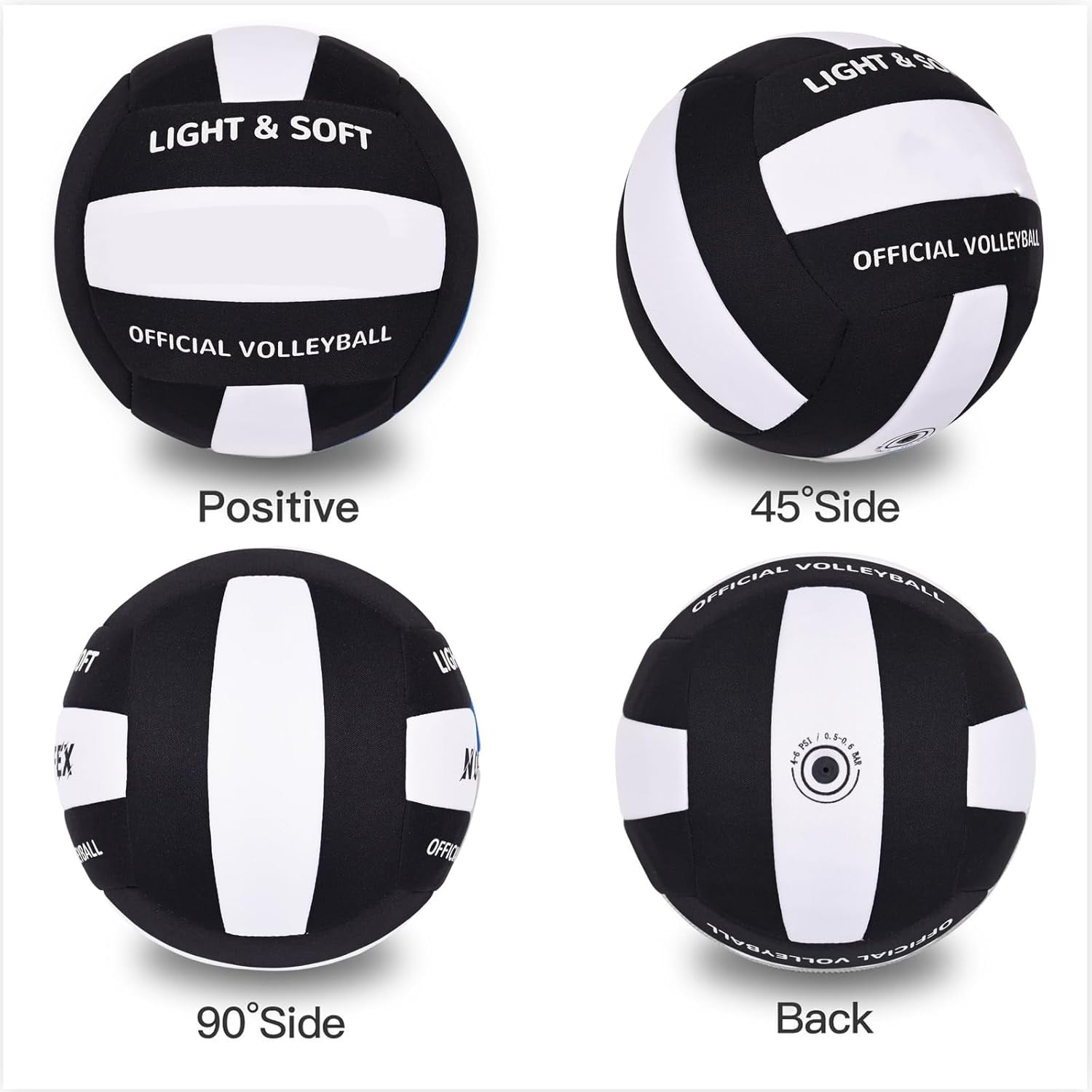 Soft Volleyball Super Soft Fabric Light Volleyball for Indoor Practice Safe and Quiet Beginners Training Practice Games
