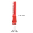 thumbnail image 3 of 1/2/3pcs Hair Pick Comb for Women Hair Styling Hairpin Double Salon Comb Back Comb Comb Steel Lift Hair Tools, 3 of 9