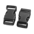 thumbnail image 2 of Plastic Backpack Strap Connecting Side Quick Release Buckles Black 15mm 50pcs, 2 of 3