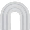 thumbnail image 5 of 9", 7"H Black Wooden Layered Arch Geometric Sculpture, by CosmoLiving by Cosmopolitan (2 Count), 5 of 11