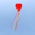 thumbnail image 4 of Cometa de pulpo suave de 4 m con cometa voladora de línea de 30 m Juguetes para niños al aire libre (rojo) Ndcxsfigh Nuevos Originales, 4 of 5