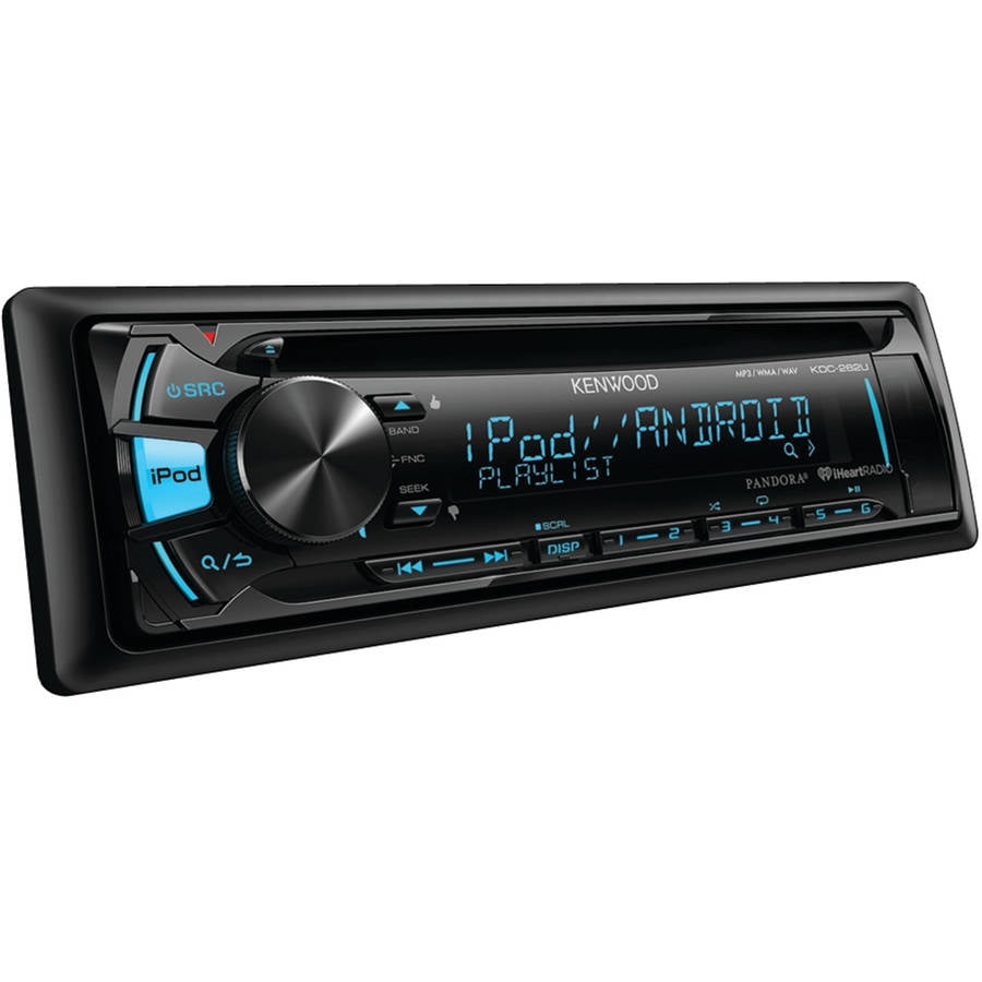 Kenwood KMM-BT203 Single Din Mechless USB AUX Bleutooth iPhone Car Stereo Player