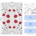thumbnail image 5 of Red Spring Floral Microfiber Kitchen Towel, Pastoral Summer Botanical Elegant Soft Absorbent Dish Towels, Quick Drying Washable Dishcloths for Kitchen Cleaning, Drying Dishes, 18x28 Inches, 5 of 9
