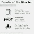 thumbnail image 4 of Intex Dura Beam Plus Pillow Raised Airbed Mattress w/ Pump, Twin(2 Pack), 4 of 11