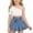 White, variant on Kids Girls Sets Crew Neck Short Sleeves T-Shirt Tops And Pleated Elastic Waist Denim Skirt Outfits Bow Decoration Loose Casual Daily Clothes Summer Age 2-7 Years White 2-3Years
