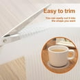 Clear Non Slip Non Adhesive Drawer and Shelf Liner for Kitchen and Desk