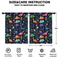 thumbnail image 2 of Blackout Kids Curtains,Dinosaur and Floral Pattern Childrens Insulated Curtains Set Of 2,Bedroom Essentials,Toddler Room Decor 42"x54", 2 of 5