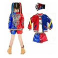 thumbnail image 1 of Disfraz de Harley Quinn para niña y niño, disfraz de Halloween, disfraz de escuadrón suicida, vestidos elegantes, 1 of 1