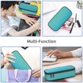 thumbnail image 5 of Sigee Teal Turquoise for Large Capacity Pencil Case, Pencil Pouch, Pencil Bag, Marker Pen Case for Women and Men, 5 of 5
