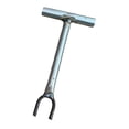 thumbnail image 4 of Llave de válvula de medidor de agua Herramienta de apertura de válvula de plomería Fácil de abrir Diseño ergonómico U Apertura de 3 cm, 4 of 8