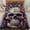 Style 1, variant on Lotusprinthandmade Floral Skull Halloween Quilt Bedding Set (Fold Hem) 5 Sizes (Made in Vietnam) (60x70), horror skull quilt bedding set