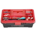 thumbnail image 6 of Wakeman Outdoors Fishing Single Tray Tackle Box with 55 Pieces, Medium, Red / Black, 6 of 6