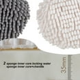 thumbnail image 3 of 2 Pack Chenille Hand towel, Decorative Kitchen Hanging Fuzzy Towels Set Gadgets for Bathroom, 3 of 6