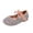 v#21Pink45, variant on Child Girls Sandals Graceful Glitter Sequins Bowknot With Stars Trim Buckle Micro-Wedge Heel Non- Open-Toe For Summer Party Elegant Footwear,Pink,2-2.5 Years