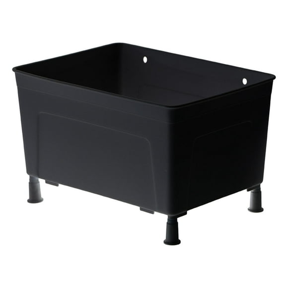 GROWTH TANK Boîte d'Élevage Tortues Réservoir Aquarium Exercice Habitat de Tortue Boîte Élevage de Tortue Réservoir Étui pour Animaux Aquatiques Poisson Clown Amphibiens Noir