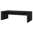 thumbnail image 3 of Evelyn&Zoe Oswin 48" Wide Rectangular Coffee Table, Black Grain, 3 of 8
