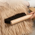 thumbnail image 4 of Wooden Handle Dusting Brush - 14.5" Soft Bristle Cleaning Brush for Furniture, Car, Bed & Sofa - Multi-Surface Household Duster, 4 of 8