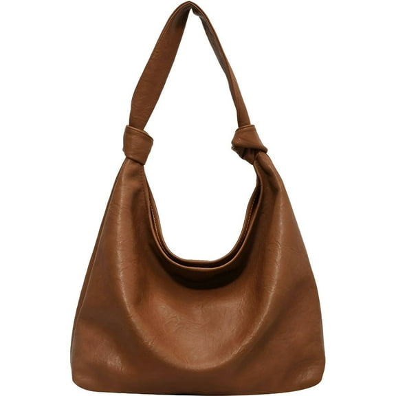 TELOLY Brown Purses for Women,Soft Texture Hobo Bags for Women,Convenient for Organizing Items Women'S Handbags,Black