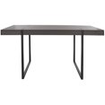 thumbnail image 2 of Safavieh Cael 33" Scandinavian Dining Table, Charcoal/Black, 2 of 4