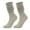 White, variant on Ymyiu Pilates Socks with Grips for Women Womens Knee High Tube Socks Casual Athletic Socks Sport Socks (Grey,One Size)