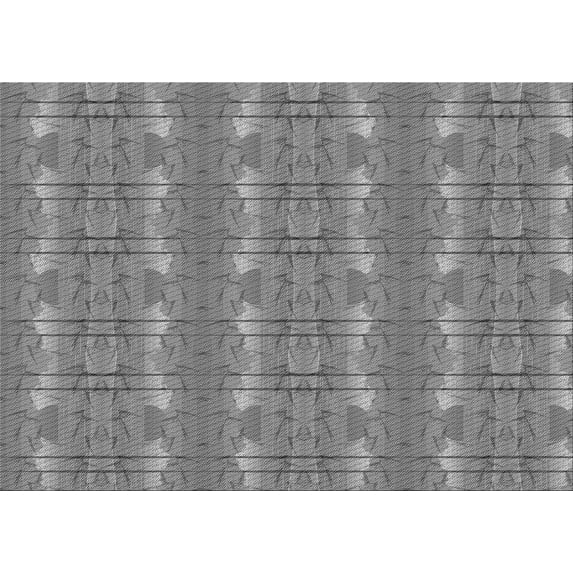 Ahgly Company Machine Washable Indoor Rectangle Transitional Dim Gray Area Rugs, 8' x 12'