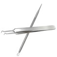 thumbnail image 4 of Blackhead Remover Tool Kit, Professional Stainless Pimple Popper Acne Comedone Extractor Set For Nose Face, 4 of 5