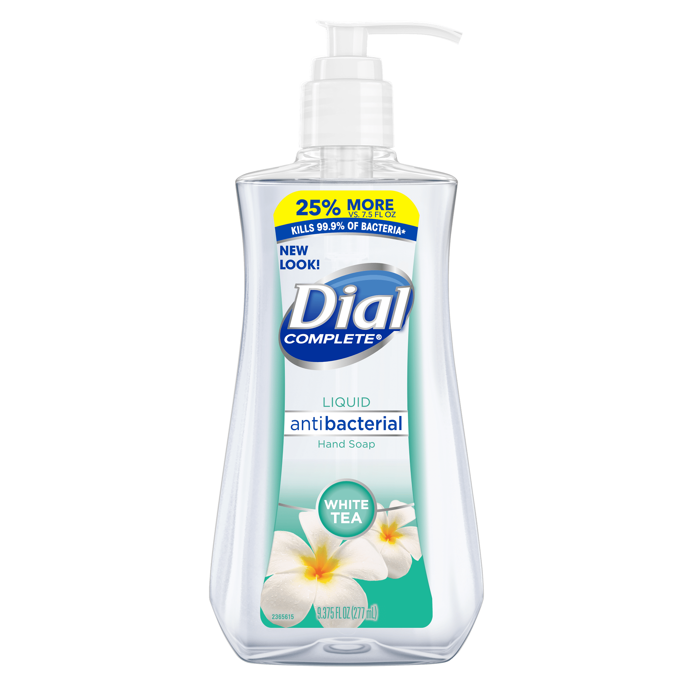 Dial Antibacterial Liquid Hand Soap, White Tea, 9.375 Ounce Bonus Pack