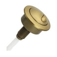 thumbnail image 3 of Botón pulsador de cisterna de inodoro de doble descarga de oro cepillado para Twyford para Optima49, 3 of 11