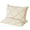 Beige-Standard, variant on White Standard 2-Piece Pintuck Microfiber Pillow Shams with Enclosure Closure