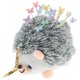 thumbnail image 2 of 1 juego de alfiletero de peluche con forma de erizo, kit de costura con alfileres de mariposa y flores para acolchado, portaagujas para manualidades de patchwork y confección., 2 of 5