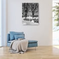 thumbnail image 2 of Cuadro Decorativo - Invierno campestre clásico Jr Impresión en canvas, estrechado., 2 of 2