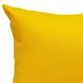 thumbnail image 5 of 12" X 18" Yellow Cotton Lumbar Throw Pillow, 5 of 6